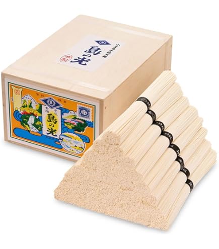 Amazon.co.jp: 小豆島手延素麺 島の光 (3kg(50g×60束)約30食分) : 食品